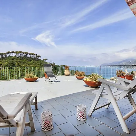 Stunning Sea View With Terrace In By Wonderful Italy Apartment Camogli